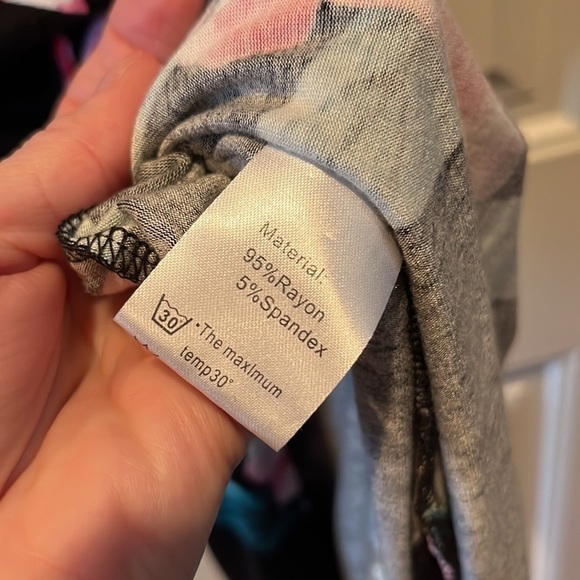 BUNDLE of two V-neck Long soft casual maxi dresses size XXL - Picture 6 of 15